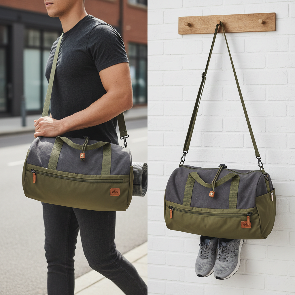 Yoga Mat Bag with Shoe Pocket