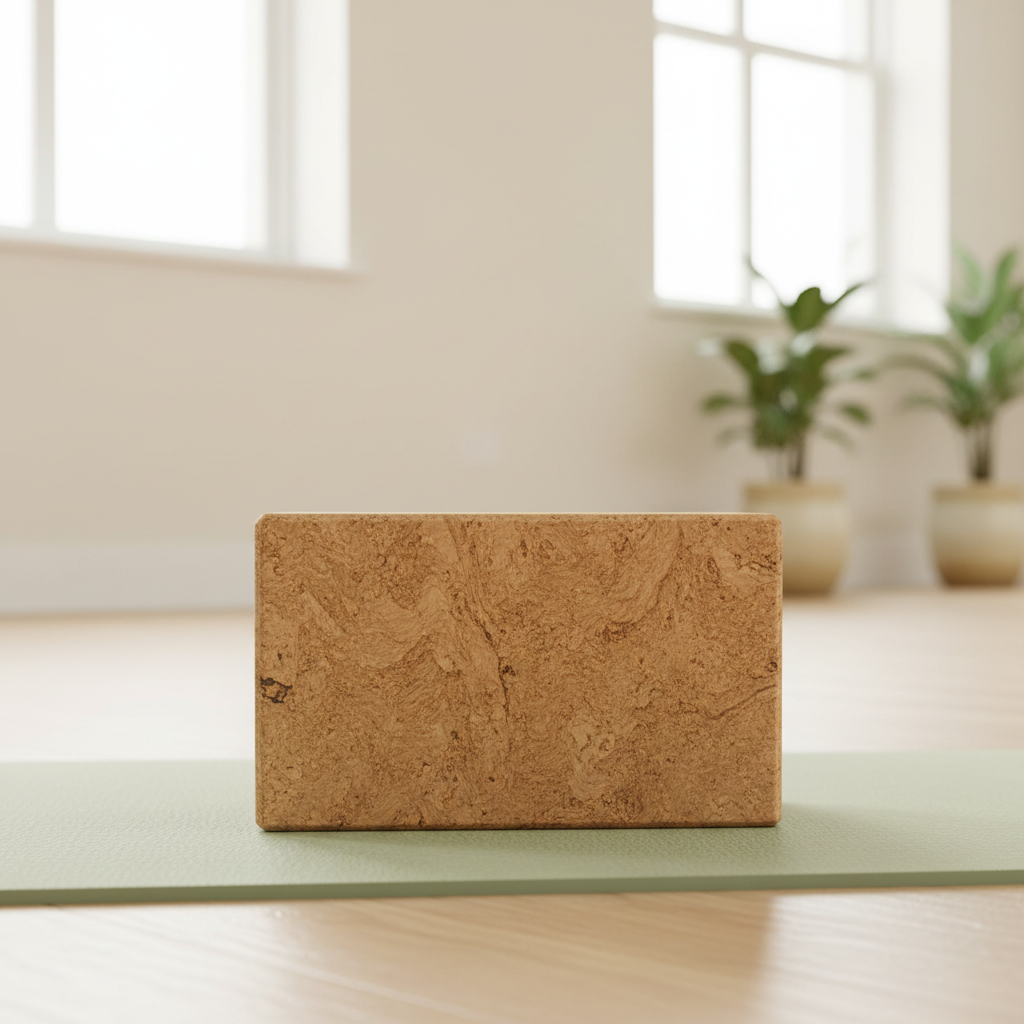 Natural Cork Yoga Block